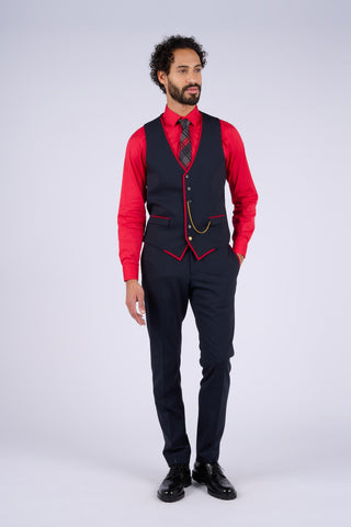 Chemise Classique Rouge - Lords & Fools bonaparte, dandy, elegance, empire, frenchstyle, menfashion, menstyle, New collection