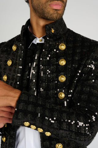 HUSSARD SEQUINS - Lords & Fools dandy, frenchstyle, menfashion, paris, parisianstyle, S24, suit, SUMMER 2024, tailoring