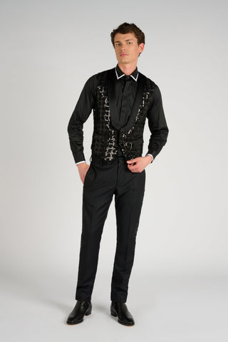 PANTALON SEQUINS - Lords & Fools dandy, frenchstyle, menfashion, paris, parisianstyle, S24, suit, SUMMER 2024, tailoring