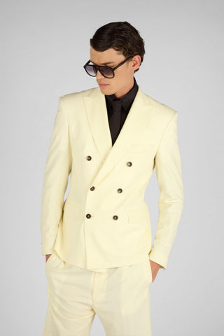 VESTE CROISEE BLANCHE - Lords & Fools dandy, frenchstyle, menfashion, paris, parisianstyle, S24, suit, SUMMER 2024, tailoring