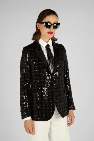 veste en tweed sequins - Lords & Fools 